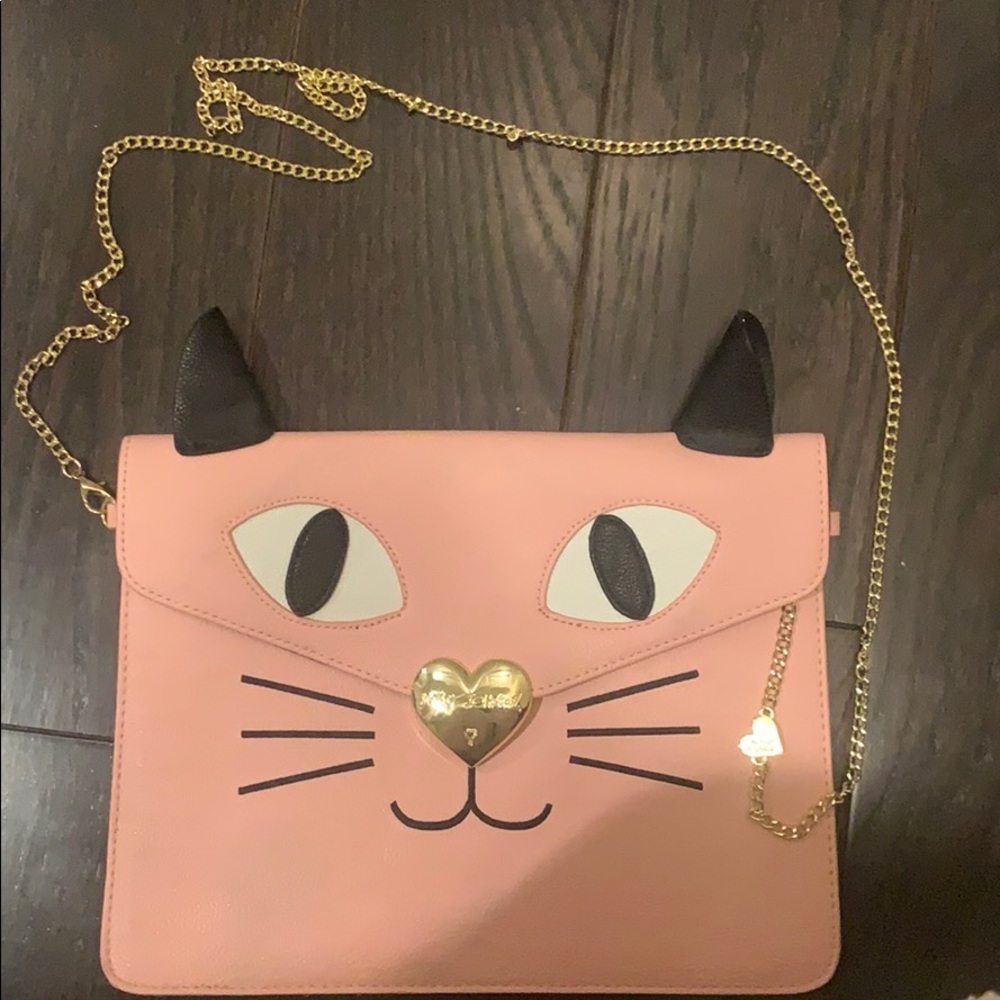 Betsey Johnson cat clutch